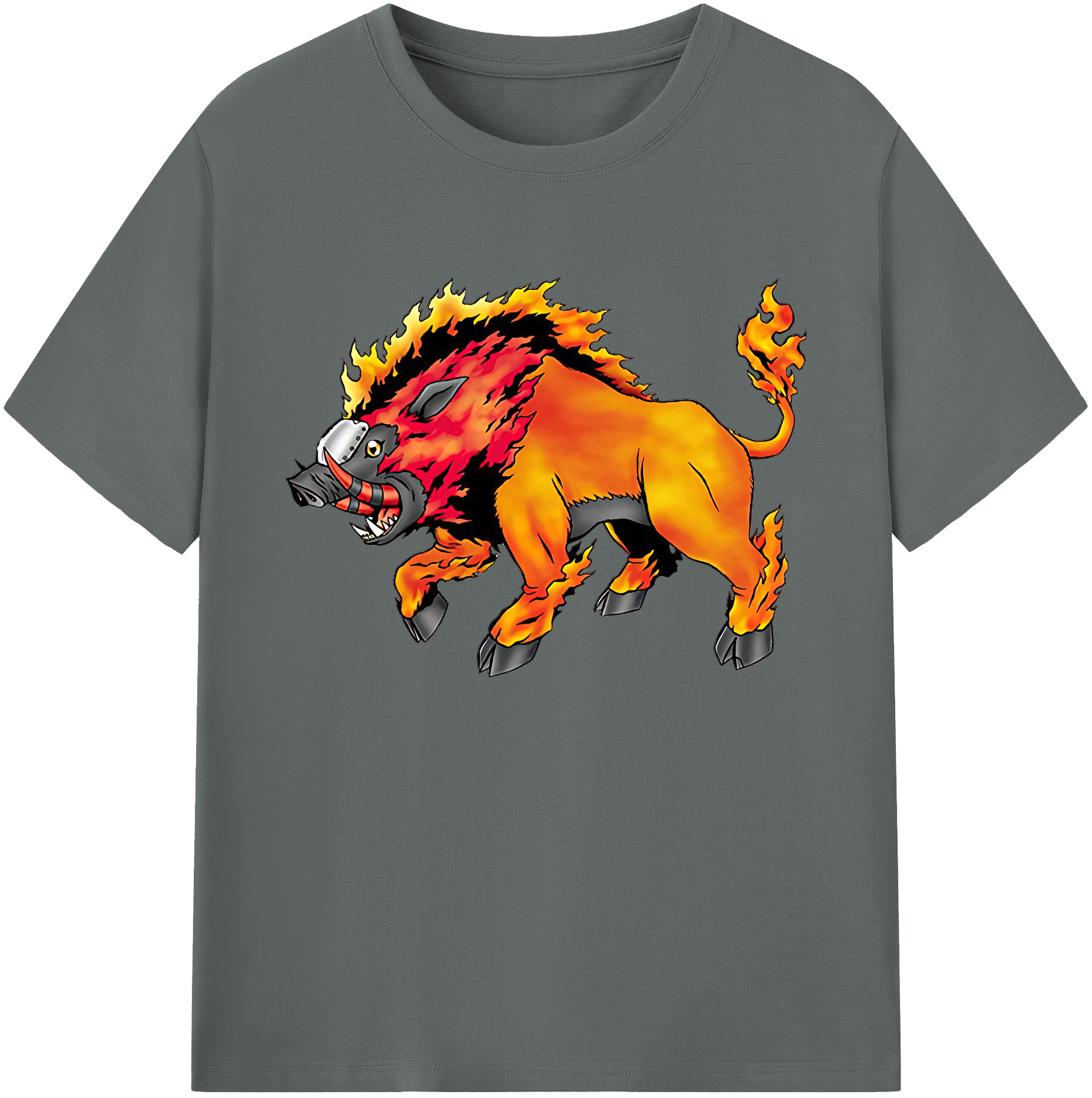 （画像用） Digimon デジタルモンスター/デジモン 綿100％ メンズ半袖Tシャツ｜肌触りやわらか＆通気性